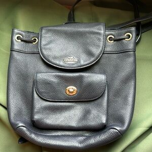 Coach backpack purse